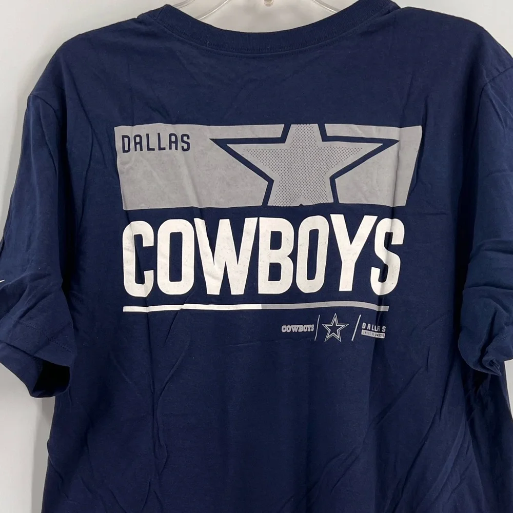 Dallas Cowboys Nike Blue T-Shirt ADULT SMALL NWT